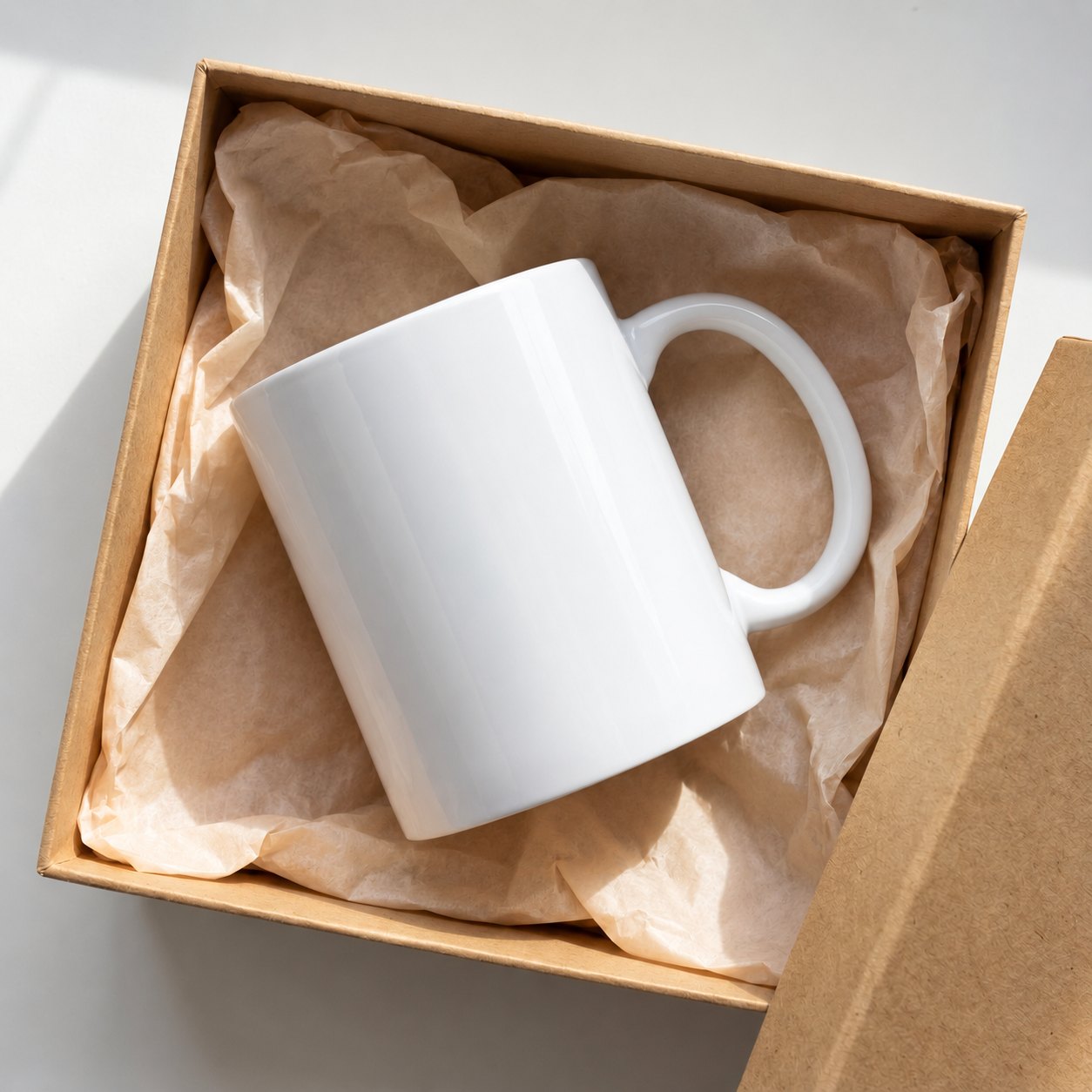 White Mug — Gift Box