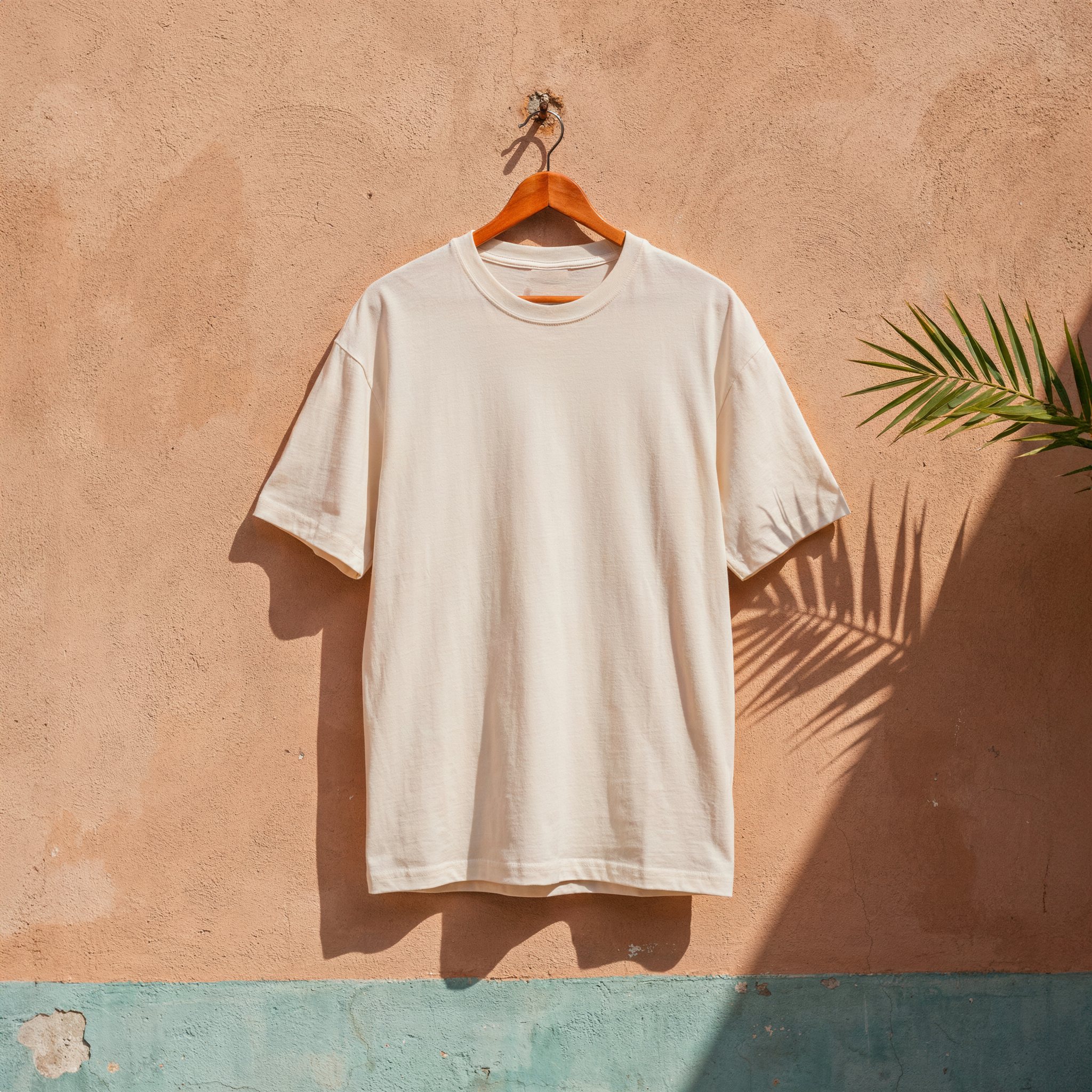 Cream Tee — Terracotta Wall